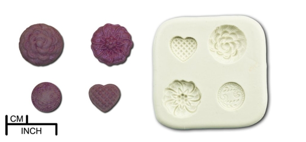 Silicone Mould - Bits & Bobs 1